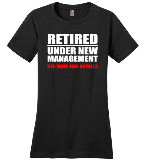 Retired Under New Management Canvas