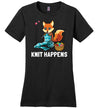 Knit Happens Fox Canvas