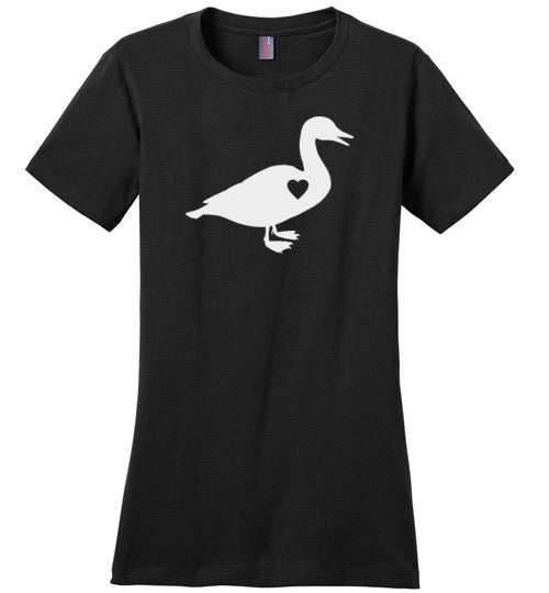 Duck Waterfowl Love Canvas