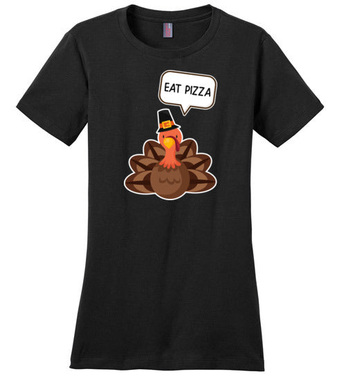 Thanksgiving Eat Pizza Canvas