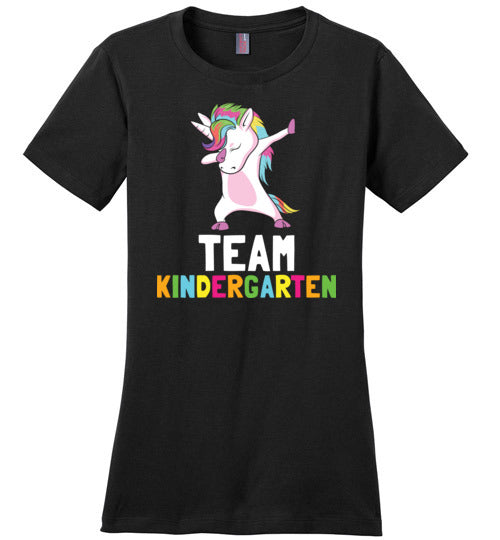 Team Kindergarten Unicorn Canvas