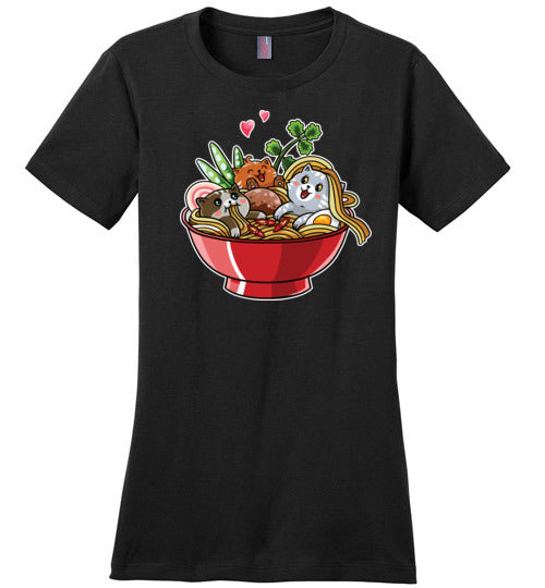 Kawaii Ramen Noodles Cats