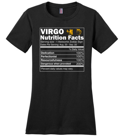 Virgo Nutrition Facts