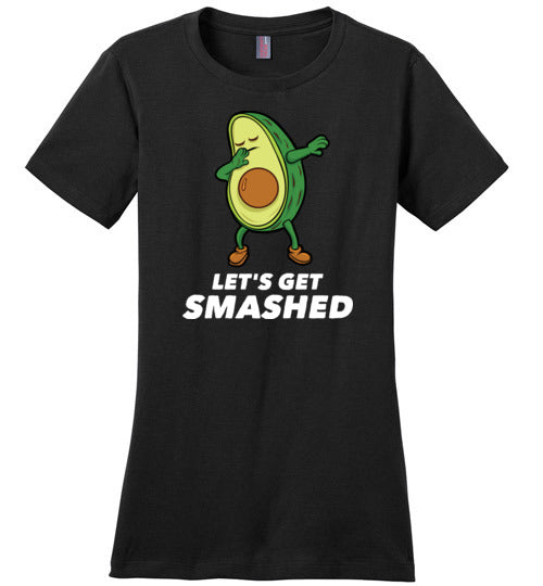 Avocado Lets Get Smashed Canvas