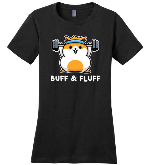 Hamster Buff and Fluff Canvas