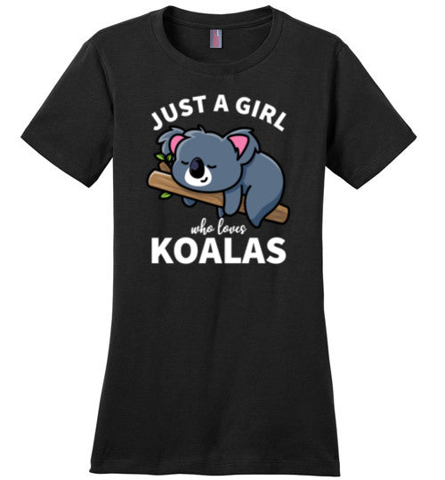 Just a girl who loves koalas Canvas