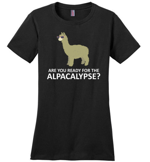 Alpacalypse Are You Ready Canvas