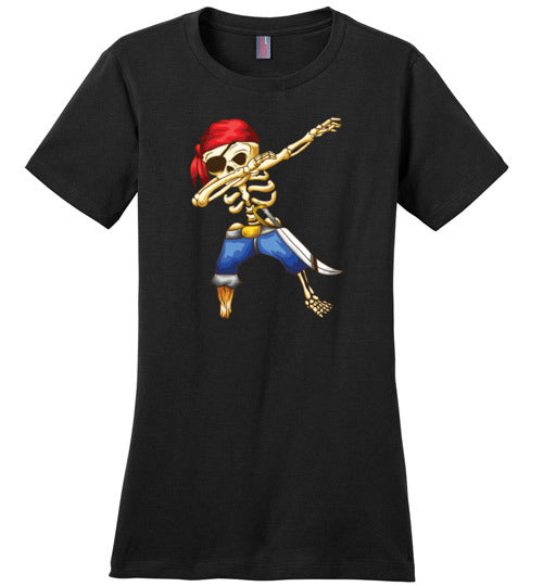 Pirate Dabbing Skeleton Cartoon