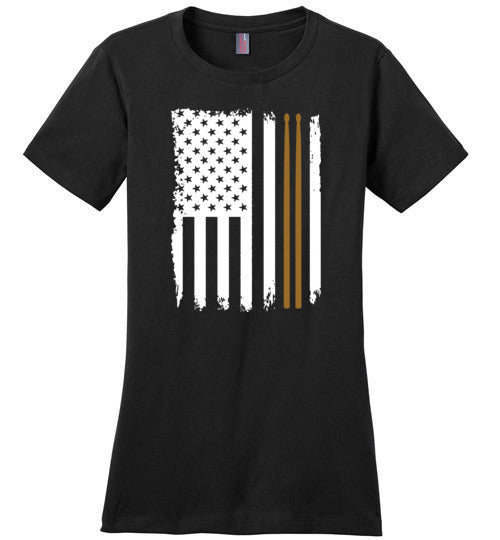 Drummer American Flag