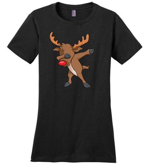 Dabbing Reindeer Canvas