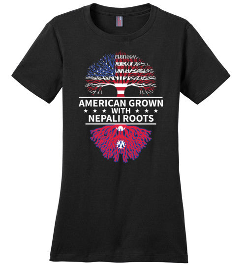 American Grown Nepali Roots Canvas