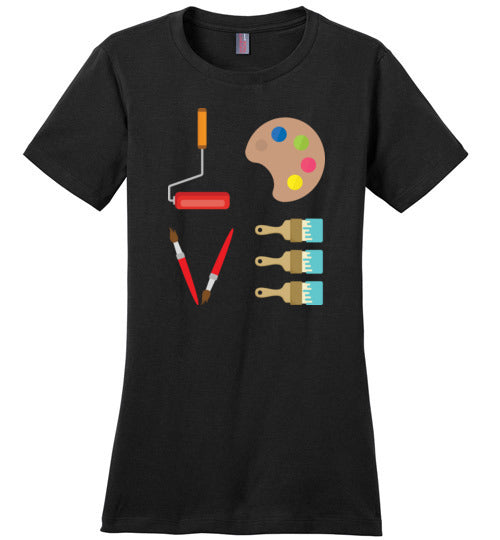 Love Art Tools Canvas