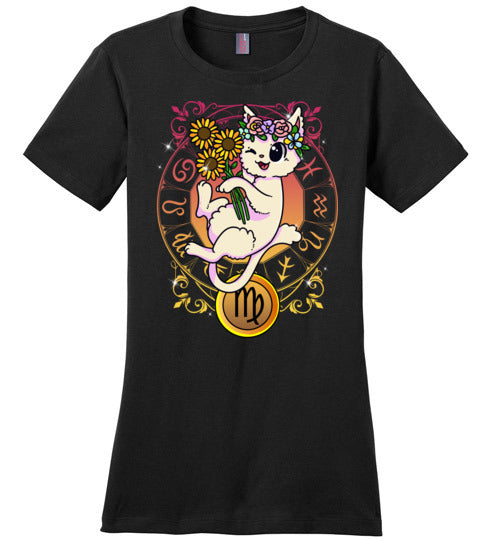 Cat Zodiac Virgo Canvas