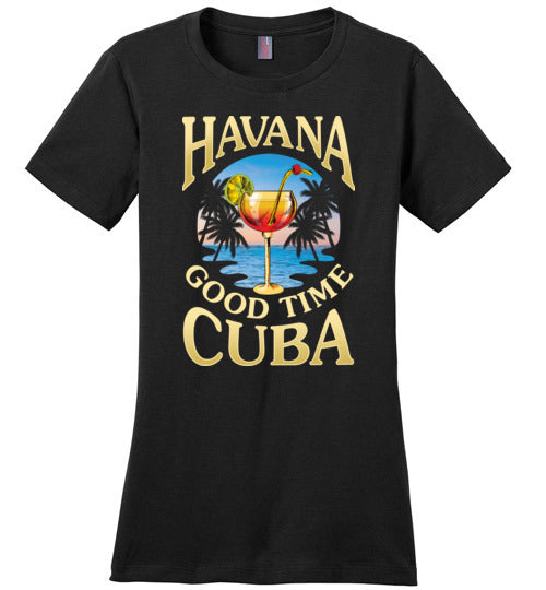 Havana Good Time Cuba Canvas
