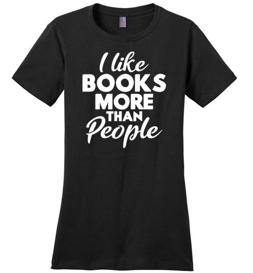 I Like Books More Than People