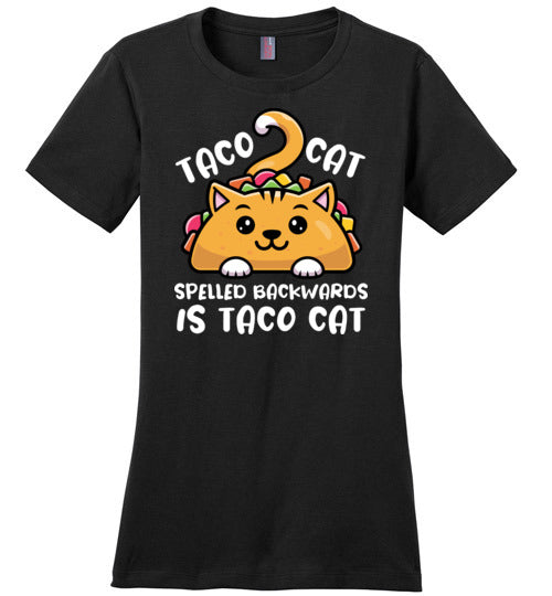 Taco Cat Spelled Backwards Canvas