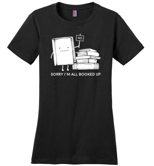 Sorry Booked Up Reading Canvas