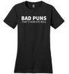 Bad Puns Eye Roll Canvas