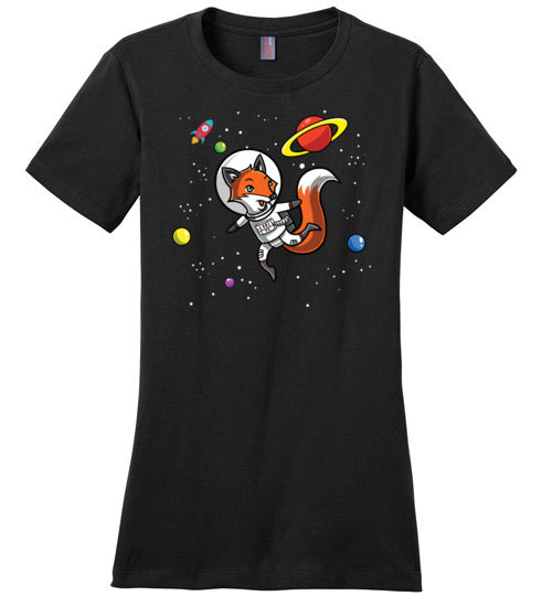 Fox Astronaut In Space