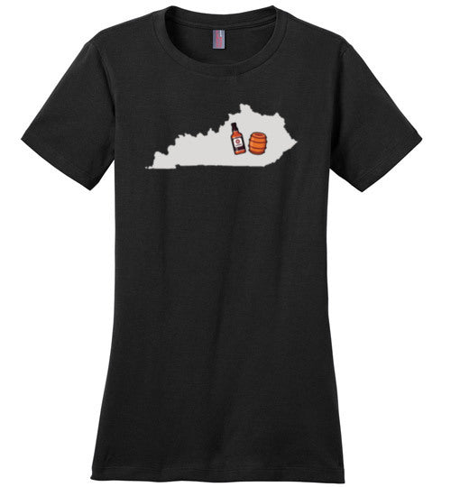 Kentucky Bourbon State Canvas