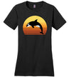 Killer Whale Sunset Canvas