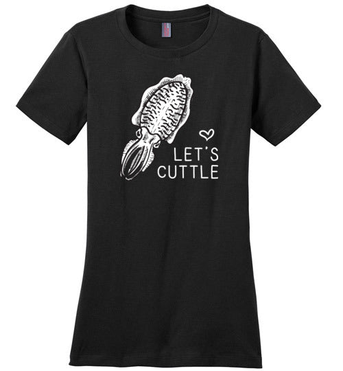 Cuttlefish Let's Cuttle Canvas