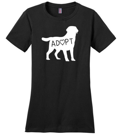 Adopt Dog Canvas