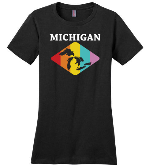 Michigan Great Lakes Retro