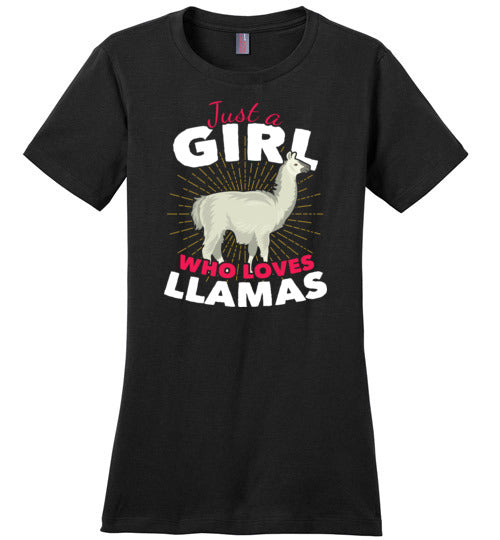 Girl Who Loves Llamas
