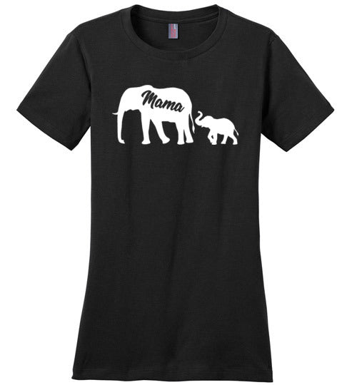 Mother Mama Elephant Canvas