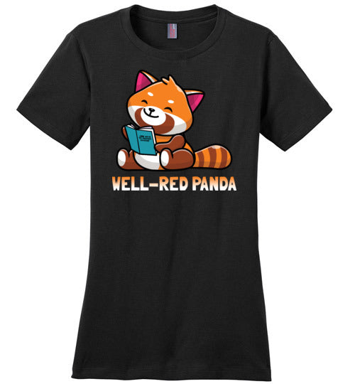 Well Red Panda Canvas