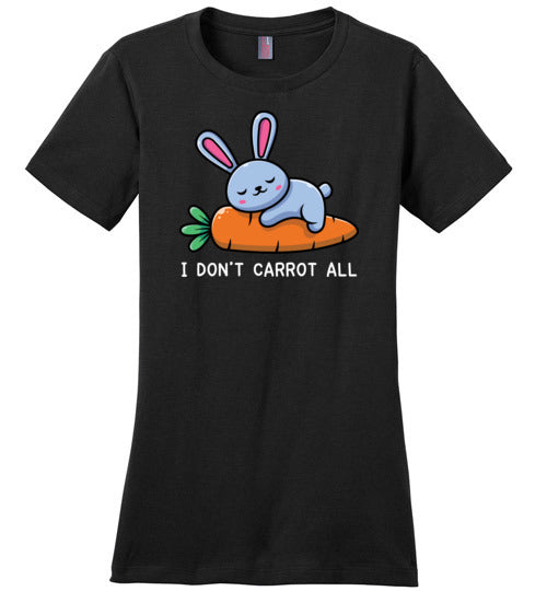 Bunny I Don't Carrot All Canvas