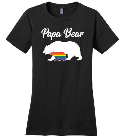 Papa Bear LGBT Canvas