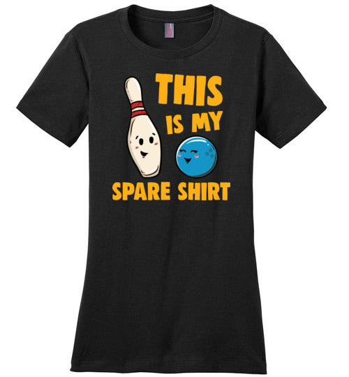 Bowling This Is My Spare Shirt