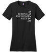 As Strong As Woman Canvas