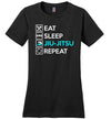 Eat Sleep Jiu-Jitsu Canvas