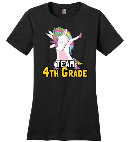 Dabbing Unicorn Team Fourth Grade