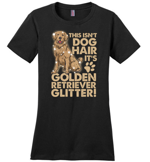 Golden Retriever Dog Hair Glitter