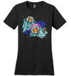 Red Pandas In Space Canvas