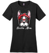 Boston Terrier Bostie Mom Canvas
