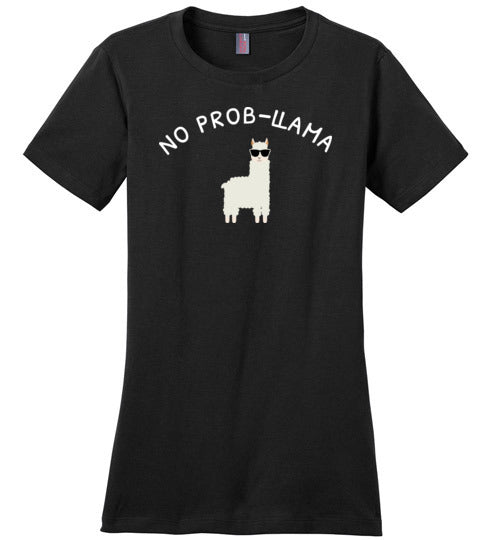 No Prob Llama Canvas