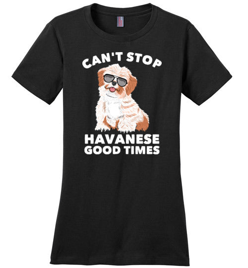 Cant Stop Havanese Canvas