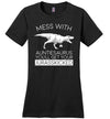 Auntiesaurus Jurasskicked Canvas