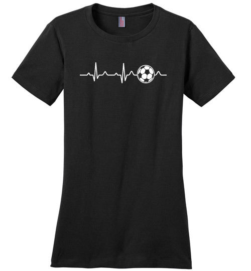 Soccer Heartbeat Canvas