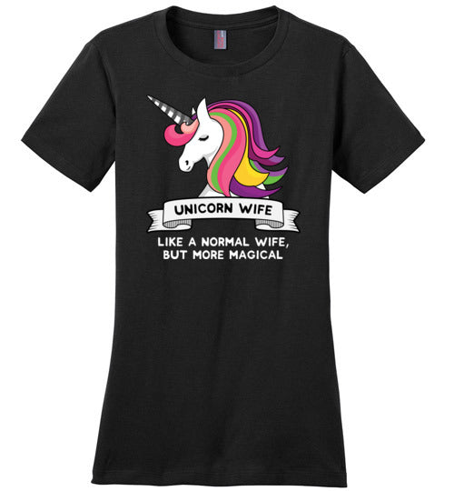 Magical Unicorn Wife Canvas