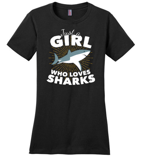 Just A Girl Who Loves Sharks