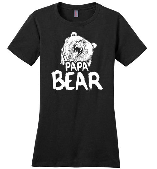 Fierce Papa Bear Canvas