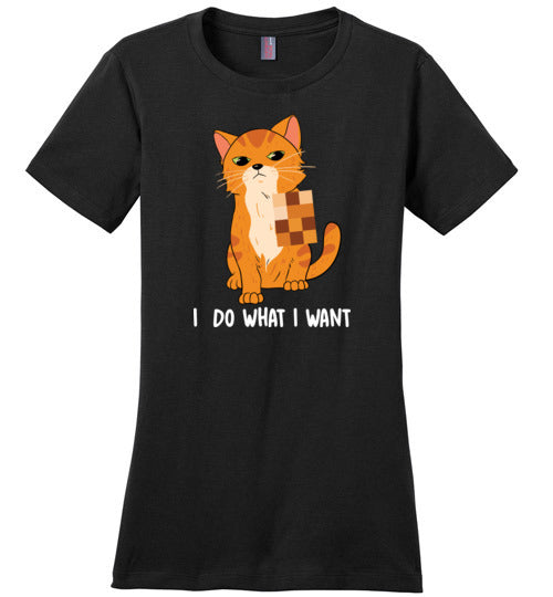 Cat I Do What I Want Canvas