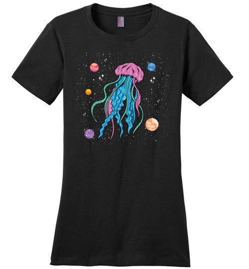 Space Jellyfish Canvas