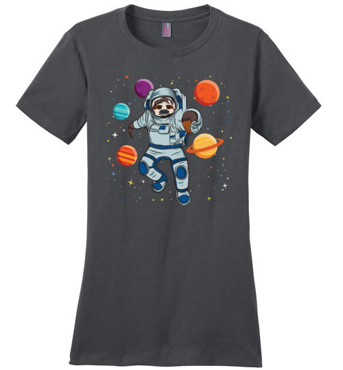Sloth In Space Canvas